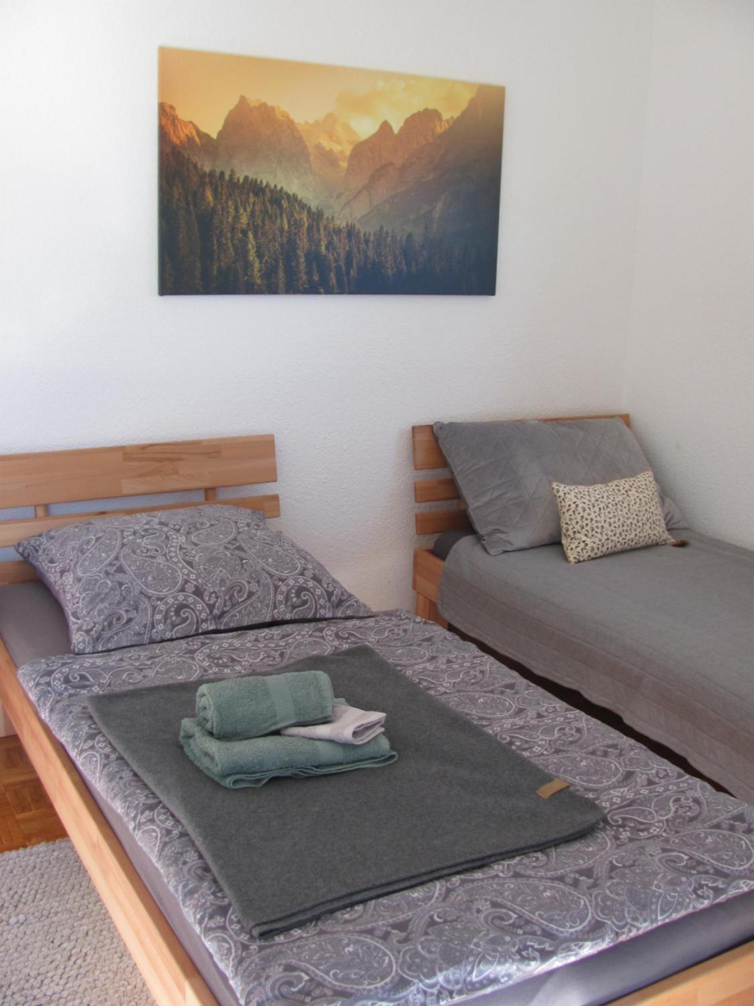 Trunkelsberg #1Gemuetliches Ruhiges Sonniges Balkonzimmer Mit Gemeinschaftsbad W-Lan Airport Nah Late Night Check In Haus Nr 9,5 מראה חיצוני תמונה